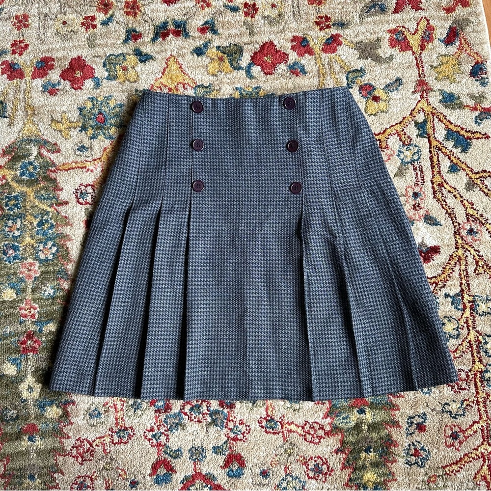 Vintage Inclinations Pleated Skirt